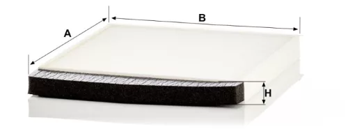 Utastér - Kabin szűrő Mann Filter CU 2855