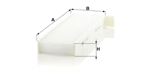 Utastér - Kabin szűrő Mann Filter CU 29 003-2