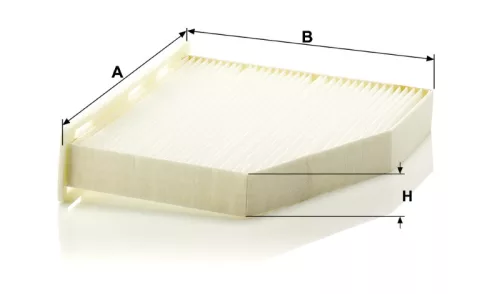 Utastér - Kabin szűrő Mann Filter CU 2939