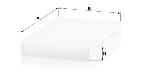 Utastér - Kabin szűrő Mann Filter CU 2940