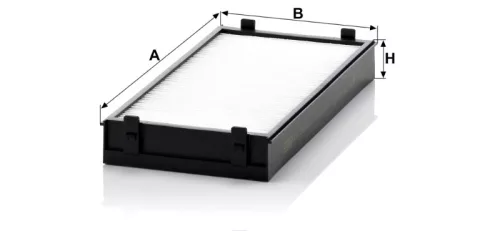 Utastér - Kabin szűrő Mann Filter CU 2941-2