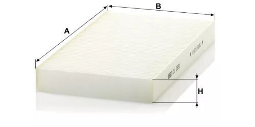 Utastér - Kabin szűrő Mann Filter CU 2951