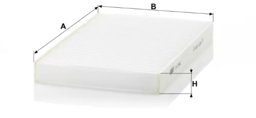 Utastér - Kabin szűrő Mann Filter CU 2952