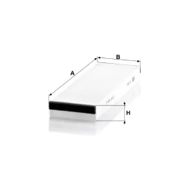 Utastér - Kabin szűrő Mann Filter CU 3023-2