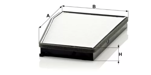 Utastér - Kabin szűrő Mann Filter CU 3040