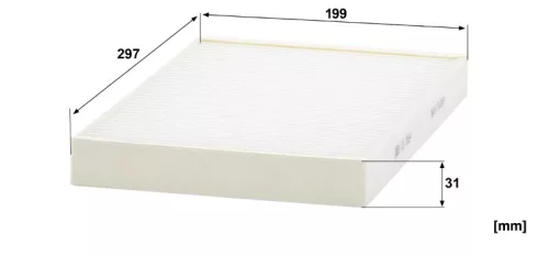 Utastér - Kabin szűrő Mann Filter CU 3054