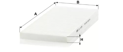 Utastér - Kabin szűrő Mann Filter CU 3138