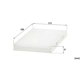 Utastér - Kabin szűrő Mann Filter CU 3139