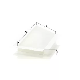 Utastér - Kabin szűrő Mann Filter CU 3448