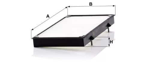 Utastér - Kabin szűrő Mann Filter CU 3454