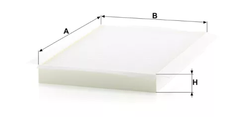 Utastér - Kabin szűrő Mann Filter CU 3569