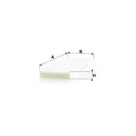 Utastér - Kabin szűrő Mann Filter CU 3649