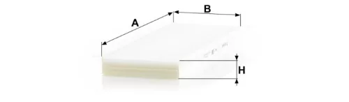 Utastér - Kabin szűrő Mann Filter CU 3649