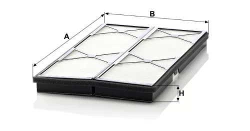 Utastér - Kabin szűrő Mann Filter CU 3759