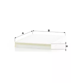 Utastér - Kabin szűrő Mann Filter CU 3780