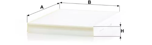 Utastér - Kabin szűrő Mann Filter CU 3780