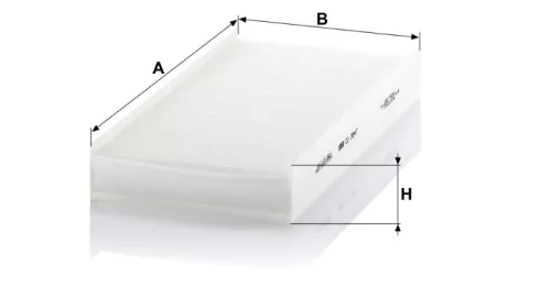 Utastér - Kabin szűrő Mann Filter CU 3847