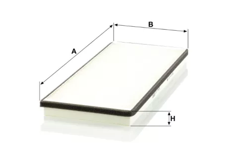 Utastér - Kabin szűrő Mann Filter CU 3858