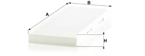 Utastér - Kabin szűrő Mann Filter CU 3955