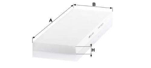 Utastér - Kabin szűrő Mann Filter CU 4151