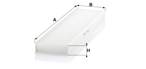 Utastér - Kabin szűrő Mann Filter CU 4436