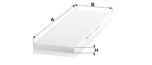 Utastér - Kabin szűrő Mann Filter CU 4442