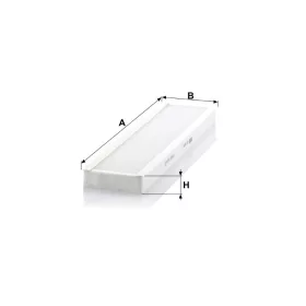 Utastér - Kabin szűrő Mann Filter CU 4624