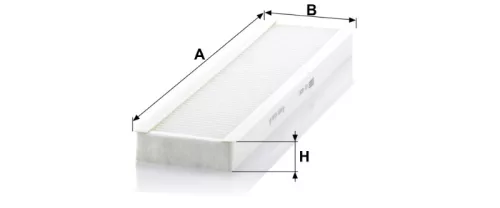 Utastér - Kabin szűrő Mann Filter CU 4624