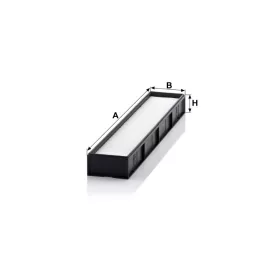 Utastér - Kabin szűrő Mann Filter CU 5041