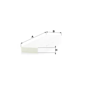 Utastér - Kabin szűrő Mann Filter CU 5257