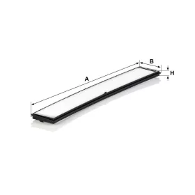 Utastér - Kabin szűrő Mann Filter CU 6724
