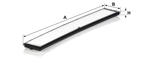 Utastér - Kabin szűrő Mann Filter CU 6724