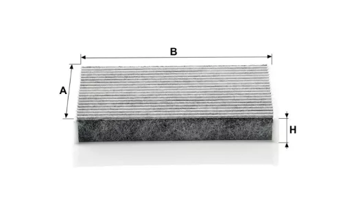 Utastér - Kabin szűrő Mann Filter CUK 1611