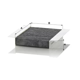 Utastér - Kabin szűrő Mann Filter CUK 1820-2