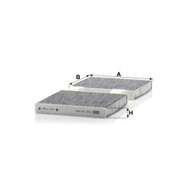 Utastér - Kabin szűrő Mann Filter CUK 19 004