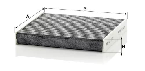 Utastér - Kabin szűrő Mann Filter CUK 1919