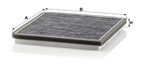 Utastér - Kabin szűrő Mann Filter CUK 20 010