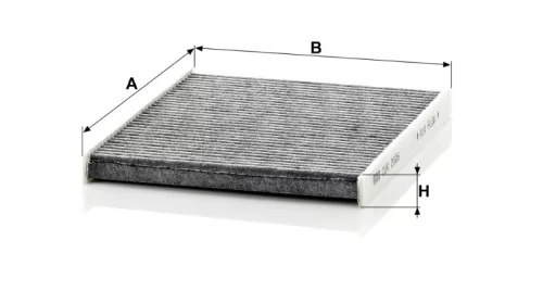 Utastér - Kabin szűrő Mann Filter CUK 2026