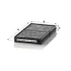Utastér - Kabin szűrő Mann Filter CUK 2033-2