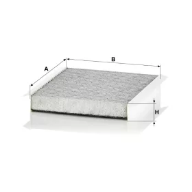 Utastér - Kabin szűrő Mann Filter CUK 2040