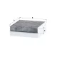 Utastér - Kabin szűrő Mann Filter CUK 21 016