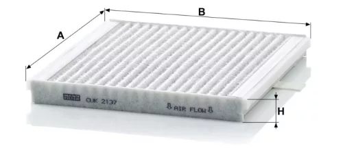Utastér - Kabin szűrő Mann Filter CUK 2137