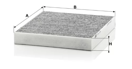 Utastér - Kabin szűrő Mann Filter CUK 2141