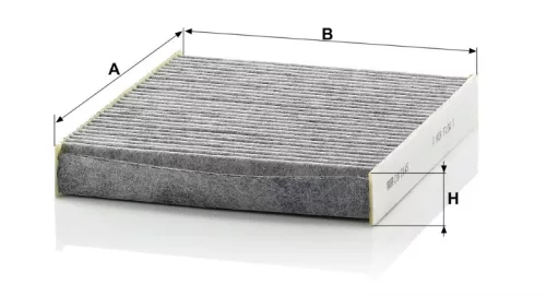 Utastér - Kabin szűrő Mann Filter CUK 2145