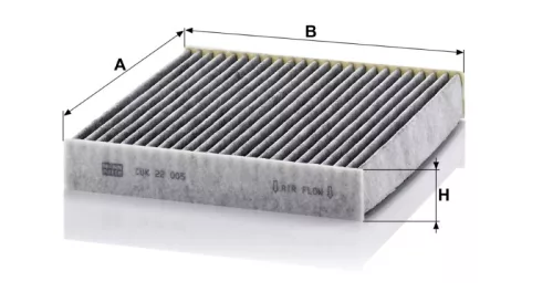 Utastér - Kabin szűrő Mann Filter CUK 22 005