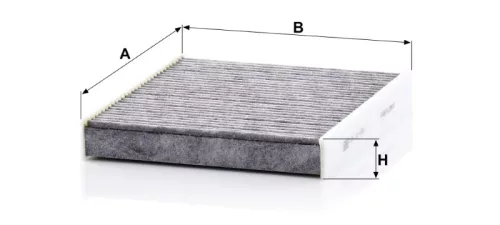 Utastér - Kabin szűrő Mann Filter CUK 22 032
