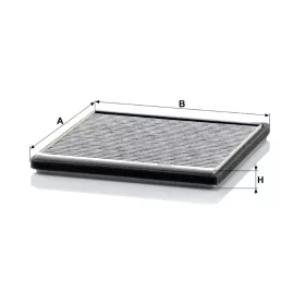 Utastér - Kabin szűrő Mann Filter CUK 2225