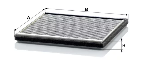Utastér - Kabin szűrő Mann Filter CUK 2225