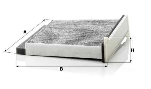 Utastér - Kabin szűrő Mann Filter CUK 2231