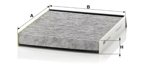 Utastér - Kabin szűrő Mann Filter CUK 2240